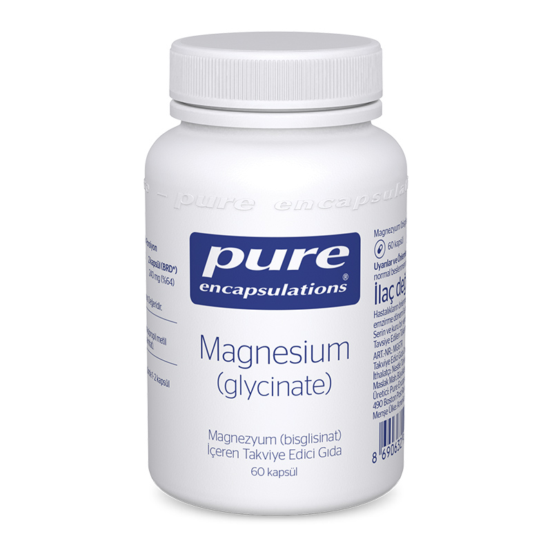 Pure Encapsulations Magnesium (Glycinate) 60 Kapsül