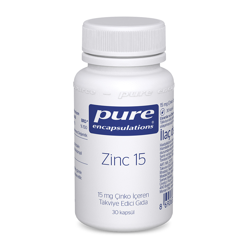 Pure Encapsulations Zinc 15 Mg 30 Kapsül