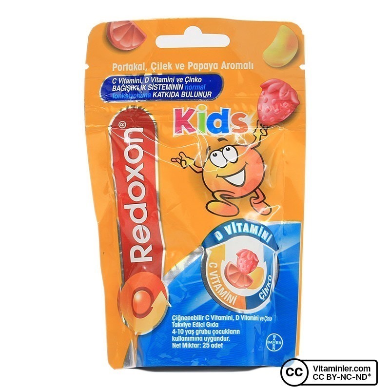 Redoxon Kids 25 Çiğnenebilir Form