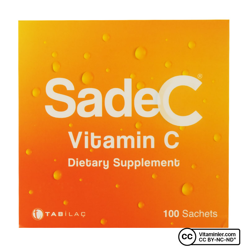 SadeC Vitamin C 1000 Mg 100 Saşe