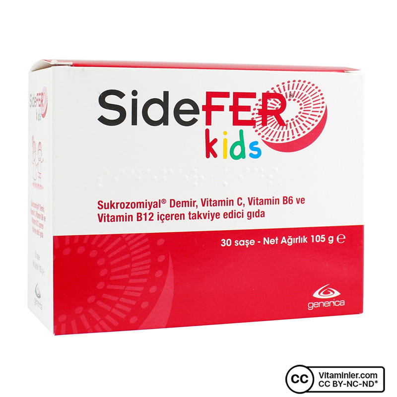 Sidefer Kids 30 Saşe