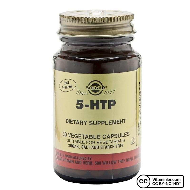 Solgar 5HTP 30 Kapsül Amino Asitler Vitaminler