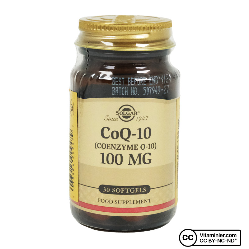 Solgar Coenzyme Q-10 100 Mg 30 Softjel