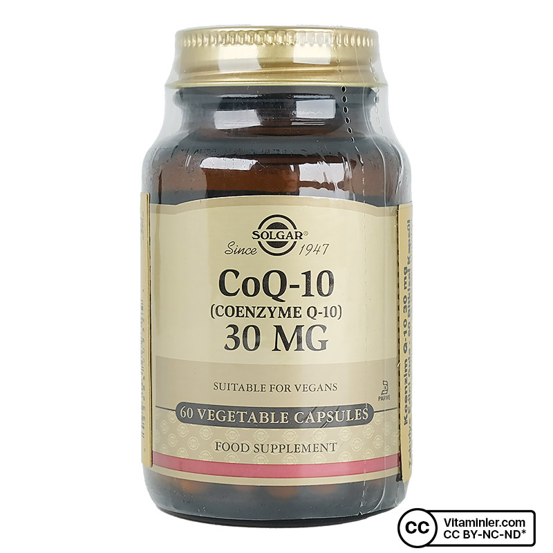 Solgar Coenzyme Q-10 30 Mg 60 Kapsül