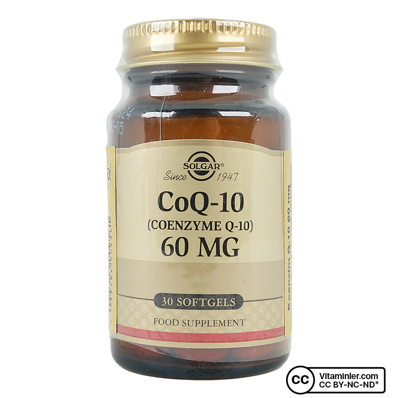 Solgar Coenzyme Q-10 60 Mg 30 Kapsül