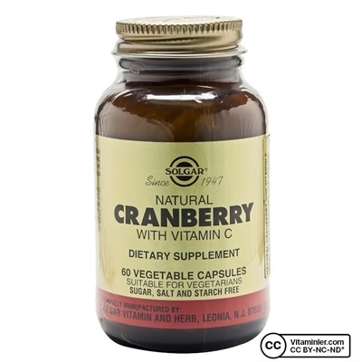 Solgar Cranberry with Vitamin 60 Kapsül