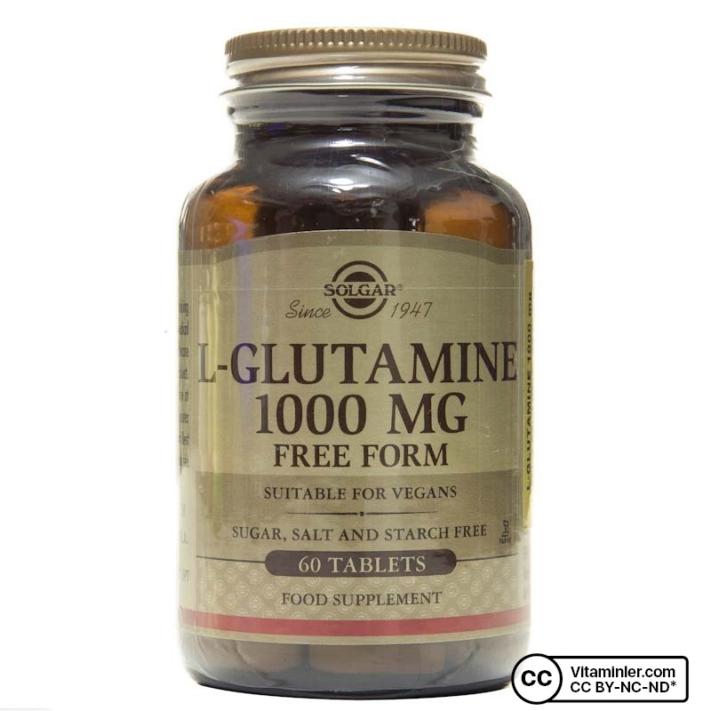 Solgar L-Glutamine 1000 Mg 60 Tablet