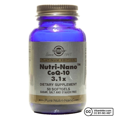 Solgar Nutri-Nano CoQ-10 3.1x 50 Kapsül – Koenzim Q10 (CoQ-10) – Kullananlar – Kapıda Ödeme – Satın Al