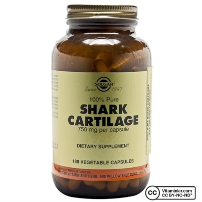 Solgar Shark Cartilage 750 Mg 180 Kapsul Vitaminler