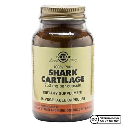 Solgar Shark Cartilage 750 Mg 45 Kapsul Vitaminler