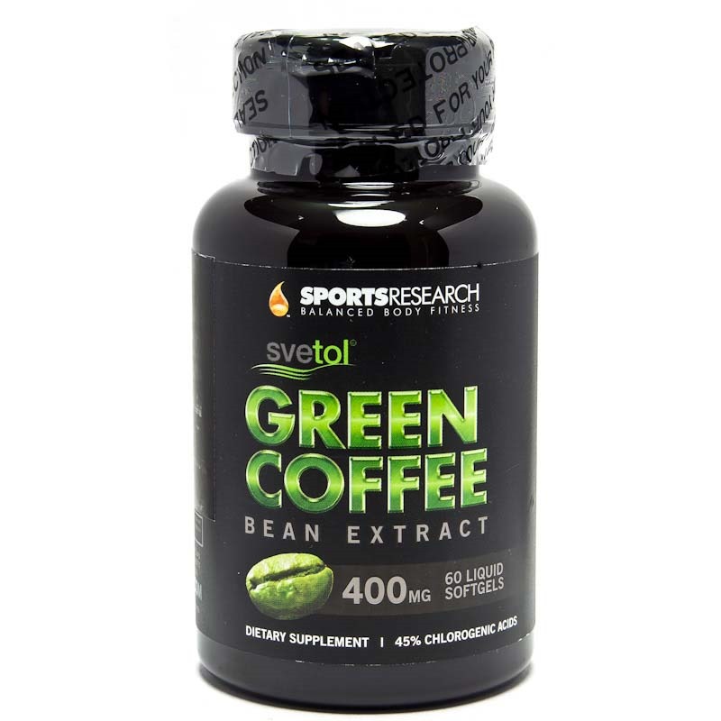 Sports Research Green Coffee Bean Extract 400 Mg 60 Sıvı Kapsül