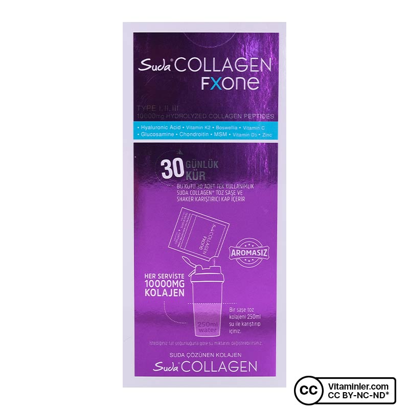 Suda Collagen Fxone 12 Gr x 30 Saşe Aromasız