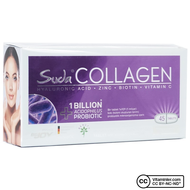 Suda Collagen + Probiotic 45 Tablet