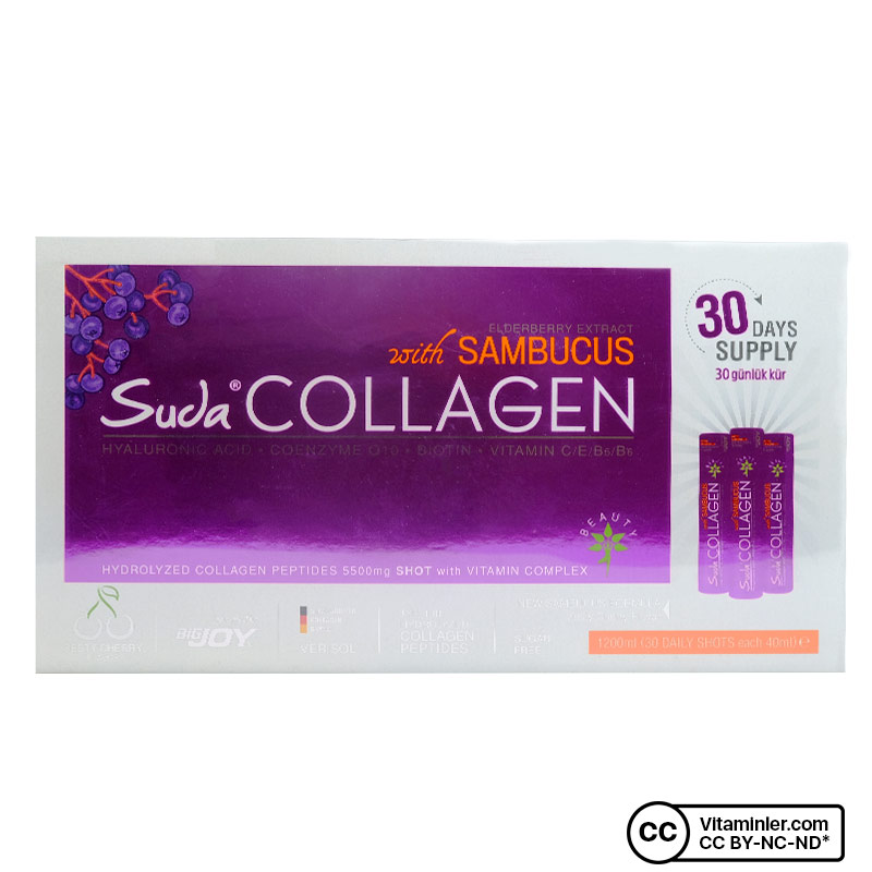 Suda Collagen Sambucus 30 Shot x 40 mL