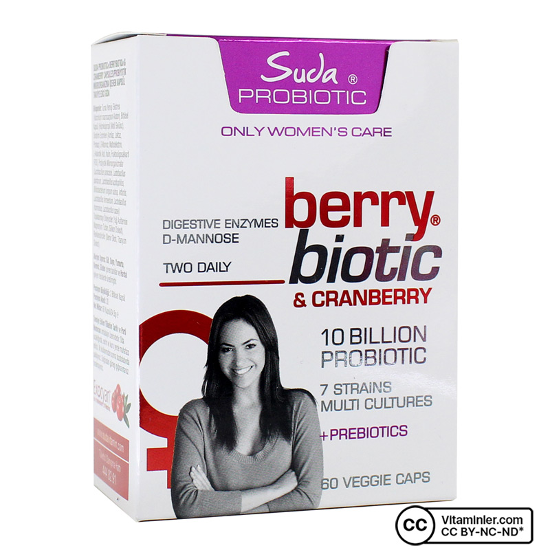 Suda Probiotic Berry Biotic 60 Kapsül