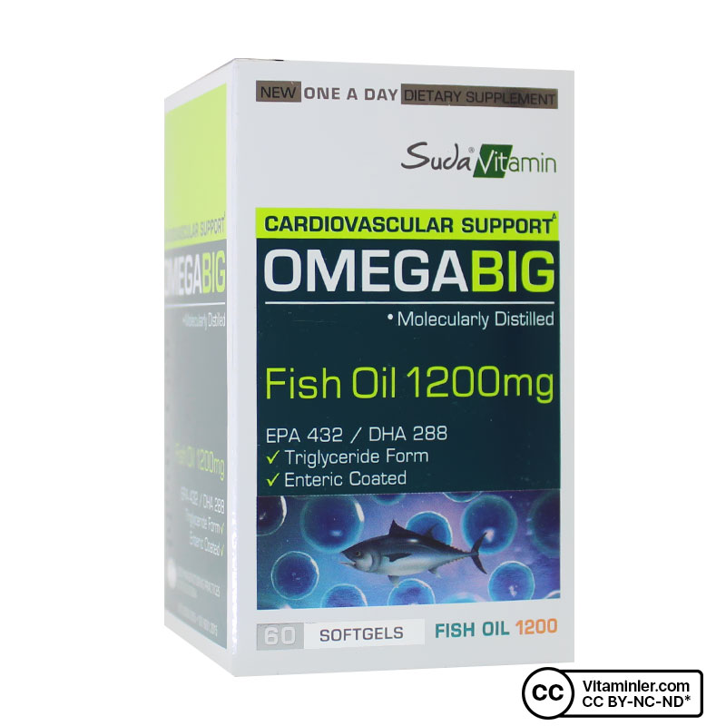 Suda Vitamin Omegabig Balık Yağı 60 Kapsül