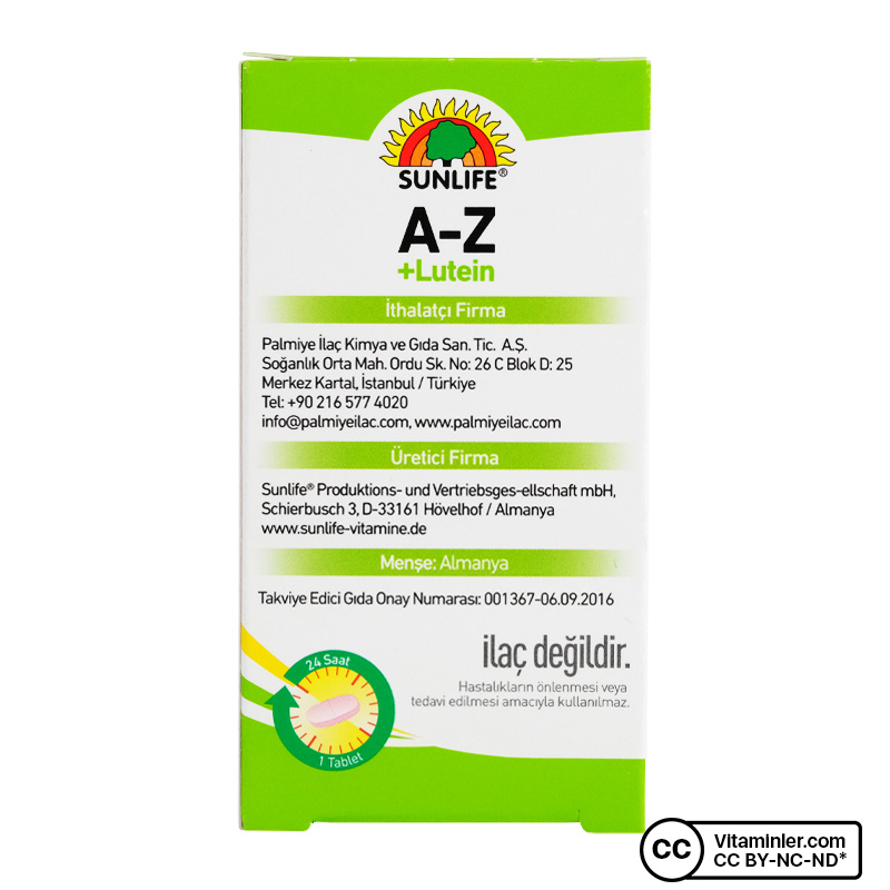 Sunlife A-Z 60 Tablet