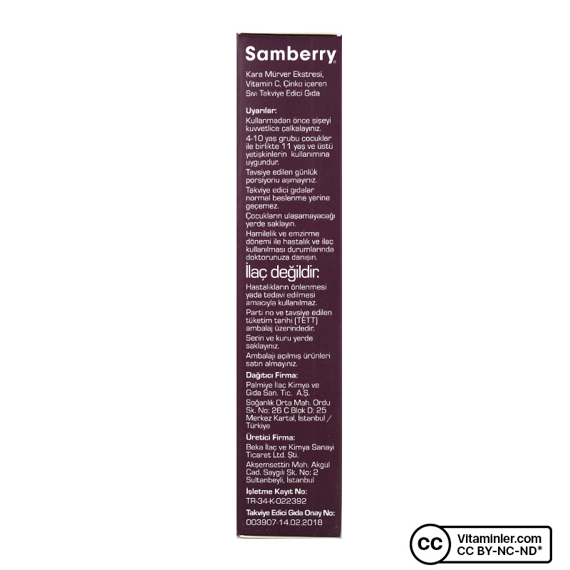 Sunlife Samberry Şurup 150 mL