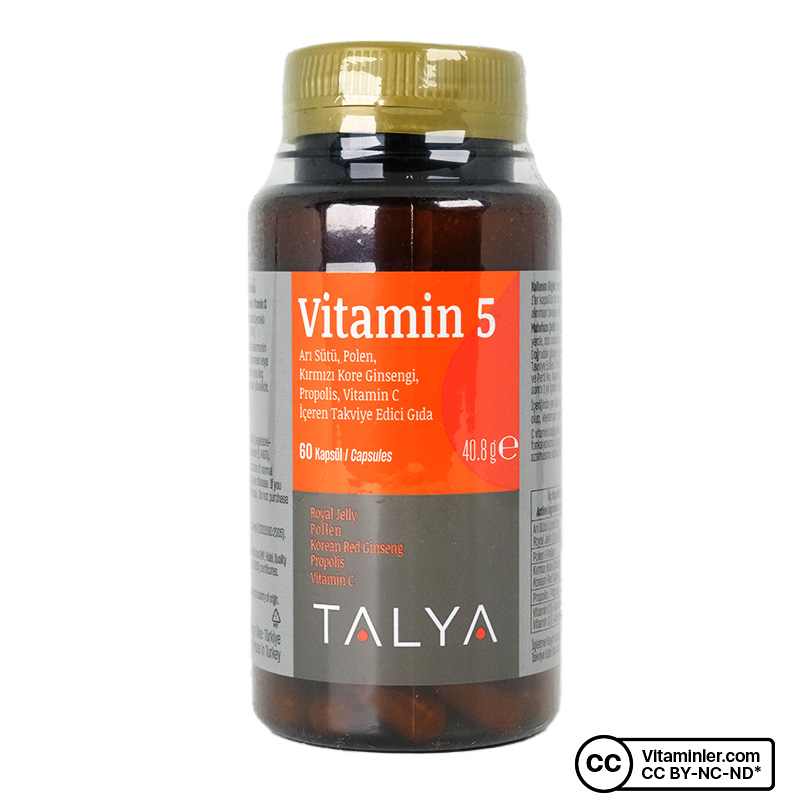Talya Vitamin 5 60 Kapsül