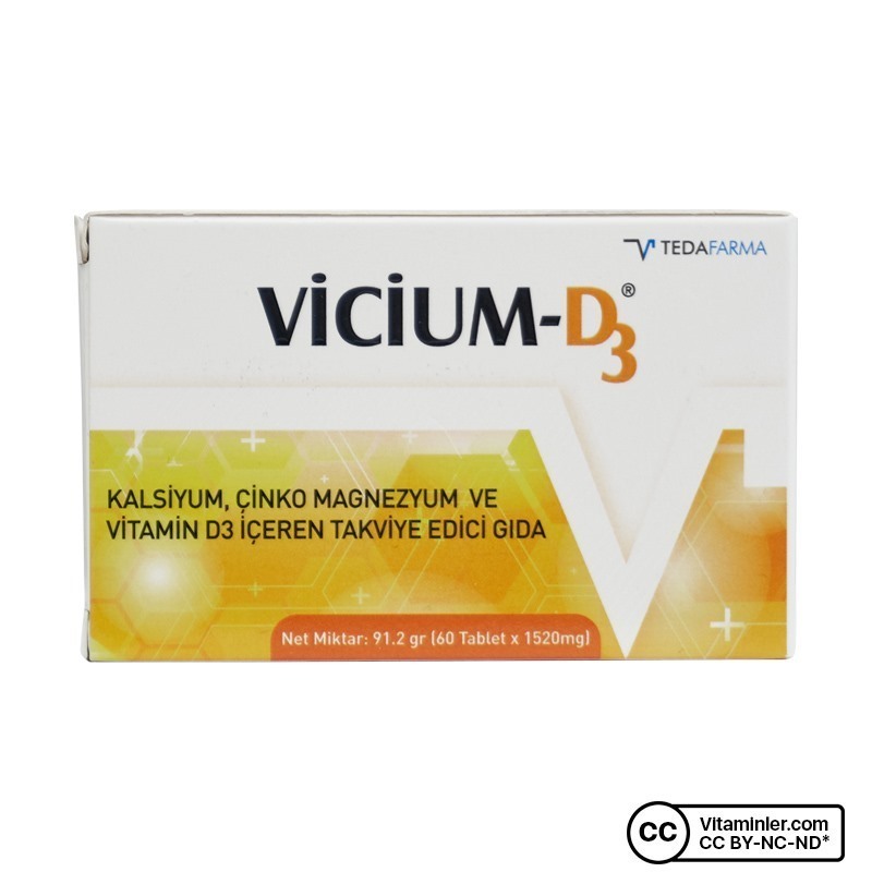 Tedafarma Vicium D3 60 Tablet