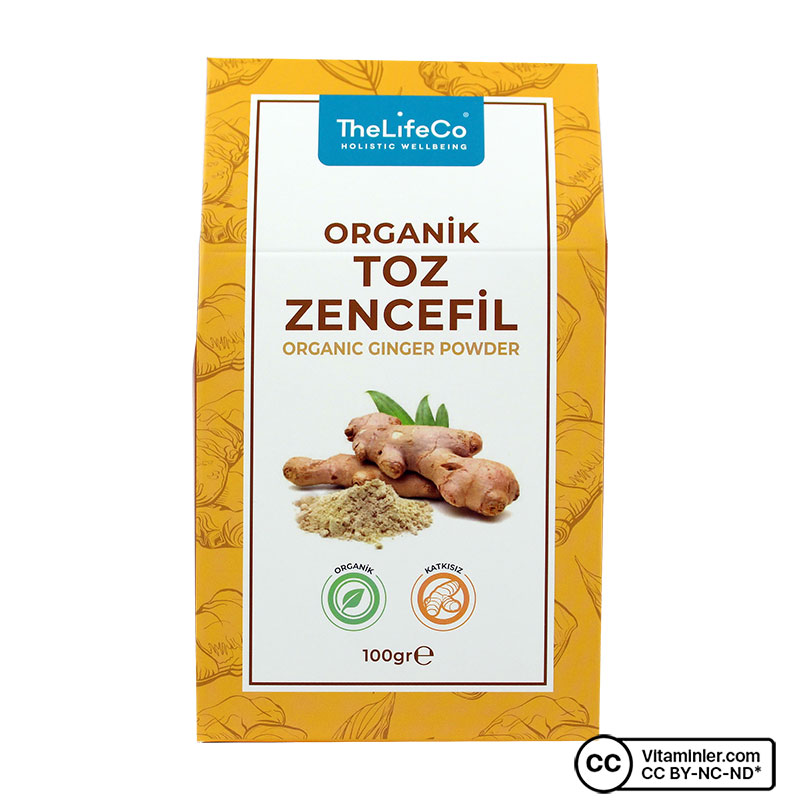 The Lifeco Organik Zencefil Tozu 100 Gr