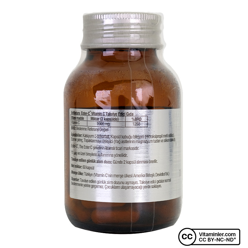 Venatura Ester-C 500 Mg C Vitamini 60 Kapsül