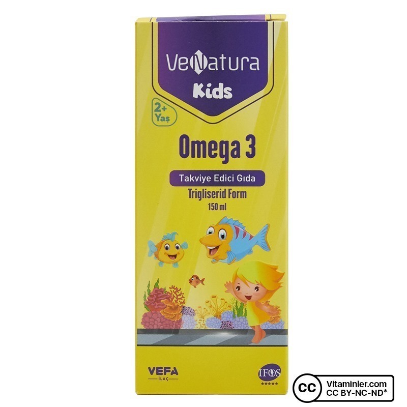 Venatura Kids Omega 3 Şurup 150 mL