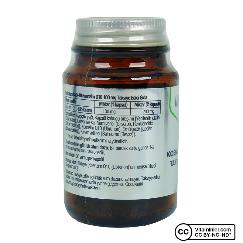 Venatura Koenzim Q10 100 Mg 30 Kapsül