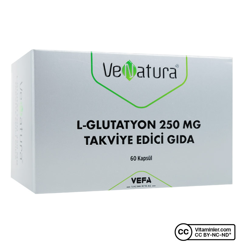 VeNatura L-Glutatyon 250 Mg 60 Kapsül 