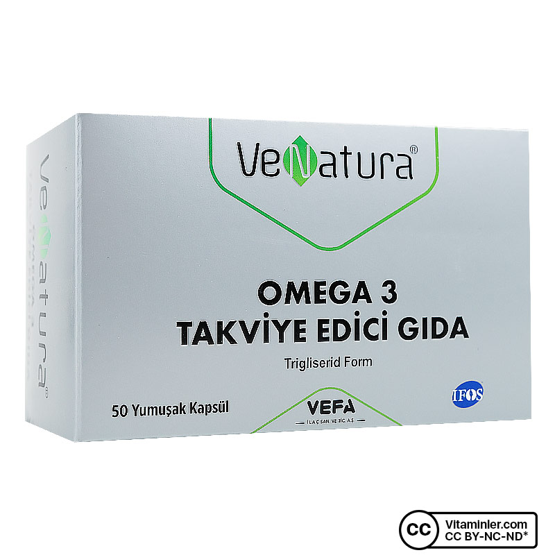 Venatura Omega 3 50 Kapsül