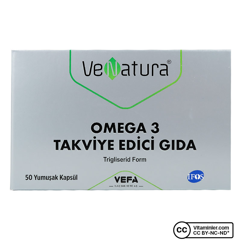 Venatura Omega 3 50 Kapsül