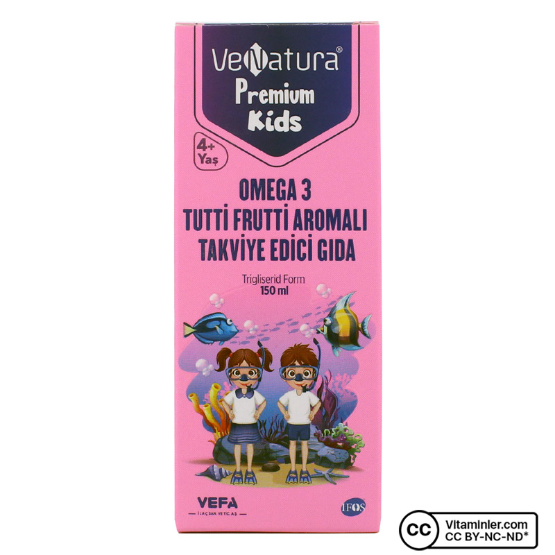 Venatura Premium Kids Omega 3 Şurup 150 mL