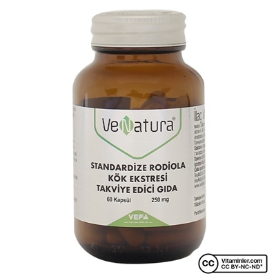 Venatura Standardize Rodiola Kok Ekstresi 60 Kapsul Vitaminler