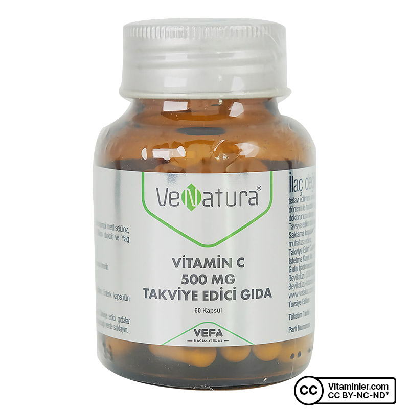 Venatura Vitamin C 500 Mg 60 Kapsül