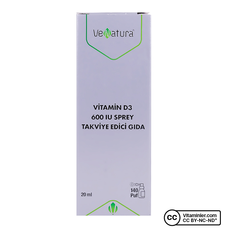Venatura Vitamin D3 600 IU 20 mL Sprey