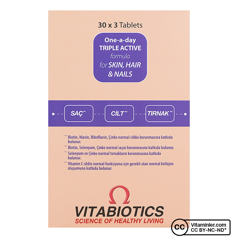 Vitabiotics Perfectil 3 x 30 Tablet