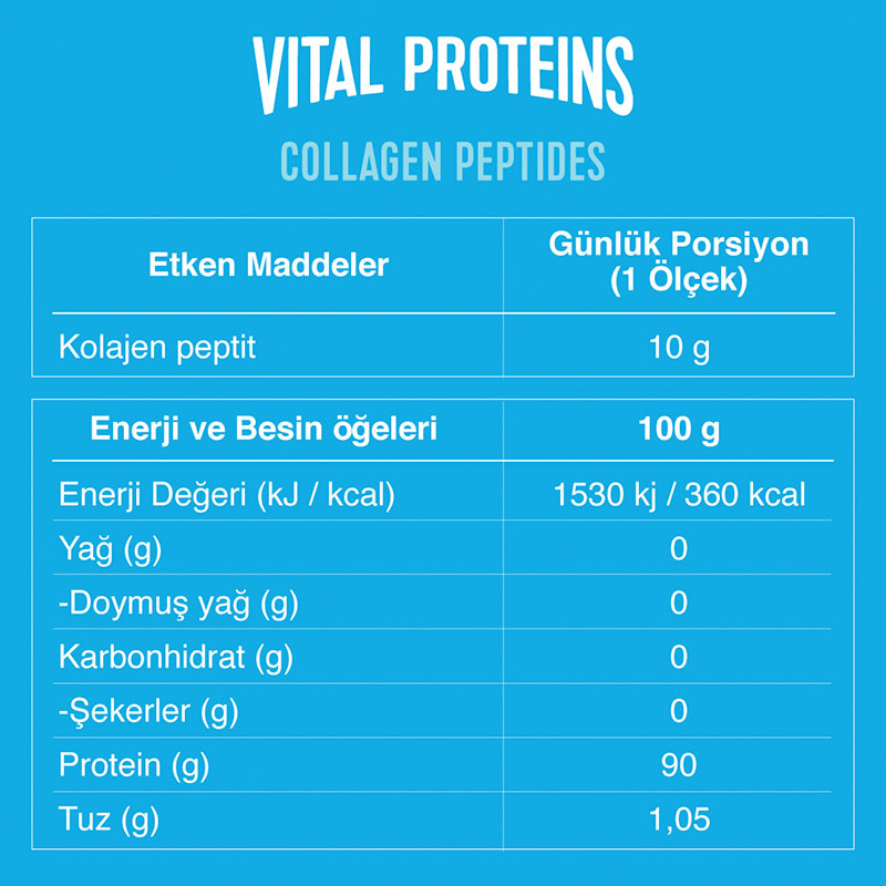 Vital Proteins Collagen Peptides 10 Saşe x 10 Gr 2 Adet
