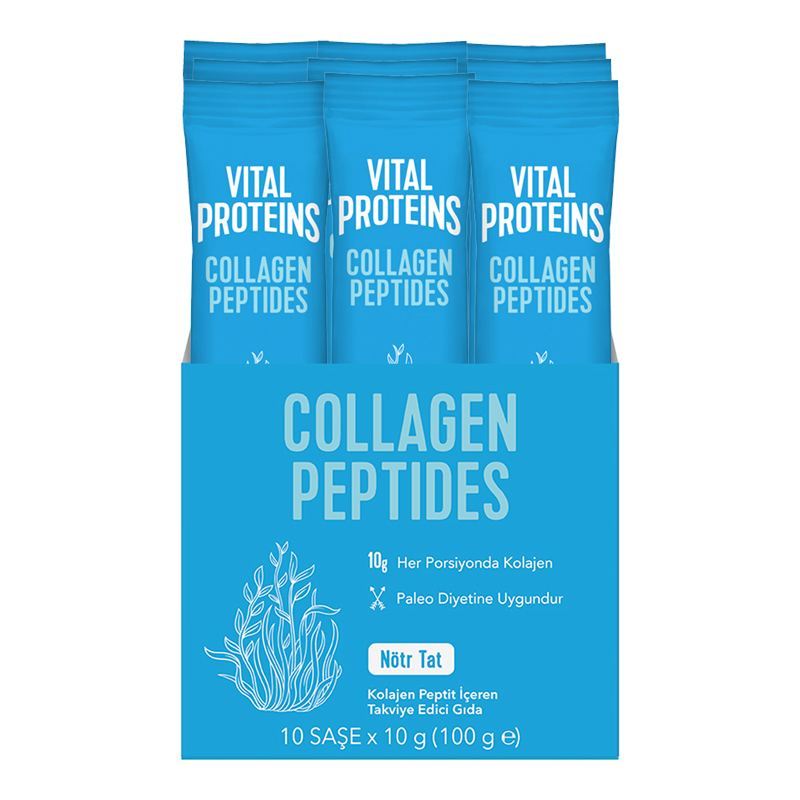 Vital Proteins Collagen Peptides 10 Saşe x 10 Gr Nötr Tat