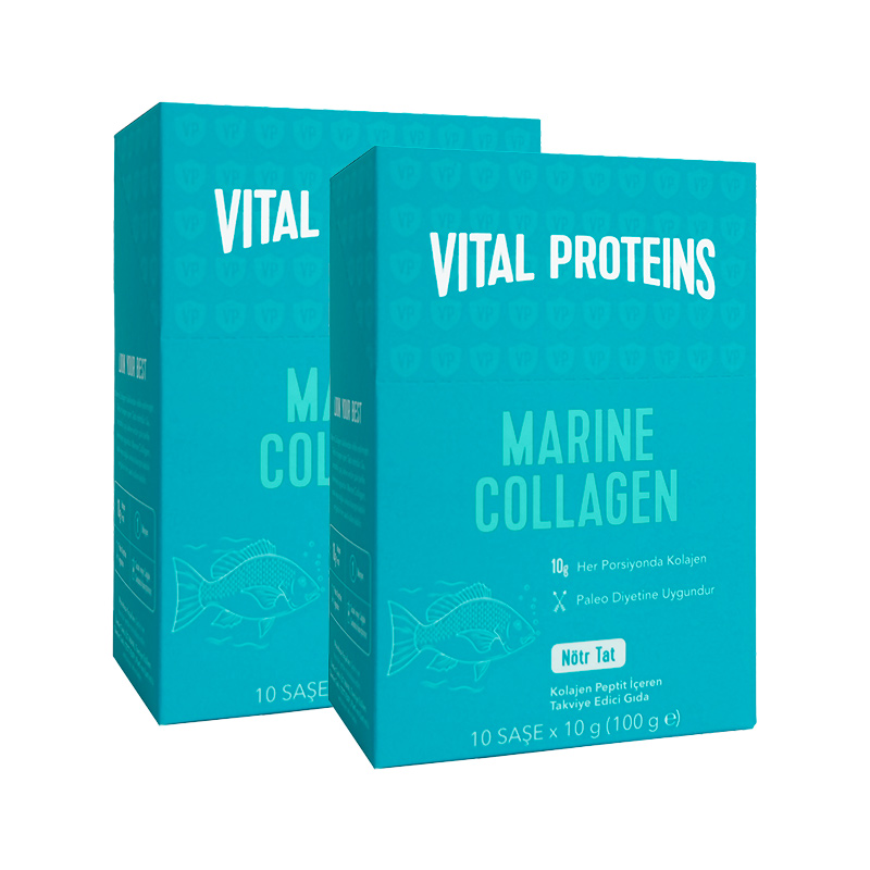Vital Proteins Marine Collagen 10 Saşe x 10 Gr 2 Adet