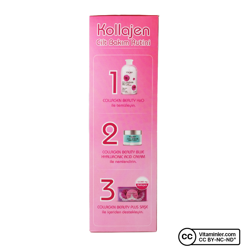 Voonka Collagen Beauty Plus 7 Saşe + H2O Micellar Water 500 mL Hediye