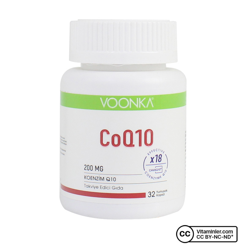 Voonka CoQ10 200 Mg 32 Kapsül