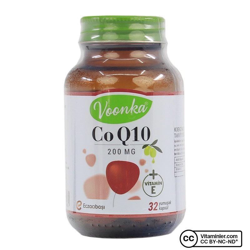 Voonka CoQ10 200 Mg 32 Kapsül Vitaminler