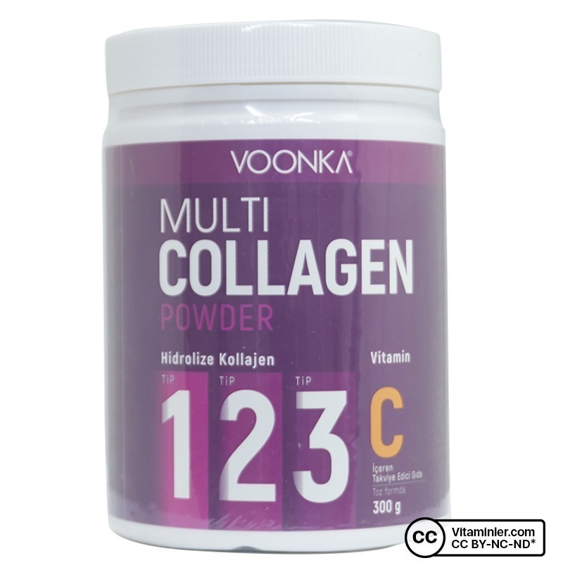Voonka Multi Collagen Powder 300 Gr