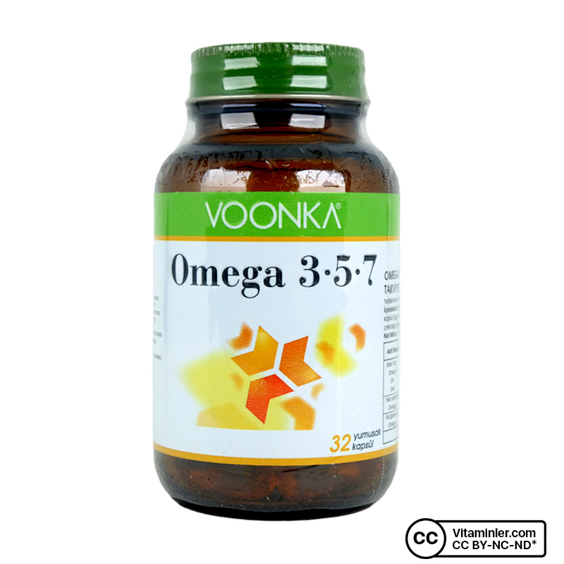 Voonka Omega 3-5-7 32 Kapsül