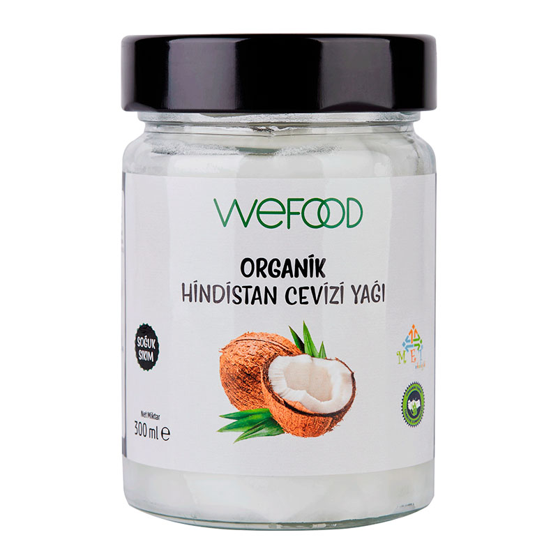 Wefood Organik Hindistan Cevizi Yağı 300 mL