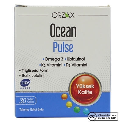 Ocean Pulse Omega 3 30 Kapsül - Omega 3 | Vitaminler