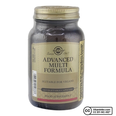 Solgar Advanced Multi Formula 60 Kapsül – Bitkisel Antioksidanlar – Kullananlar – Kapıda Ödeme – Satın Al