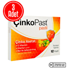 Çinkopast C Vitamini Ihlamur Bal 12 Pastil x 3 Adet