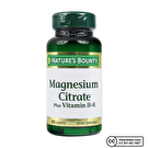 Nature's Bounty Magnesium Citrate Plus Vitamin B6 60 Tablet