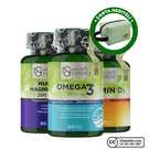 Nature's Supreme  Multi Magnesium + Omega 3 + Vitamin D3 Seti